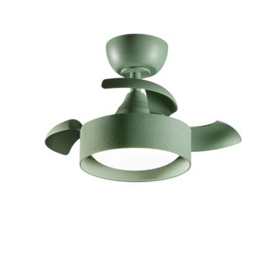 VENTILATORE IN METALLO COL. VERDE BOSCO